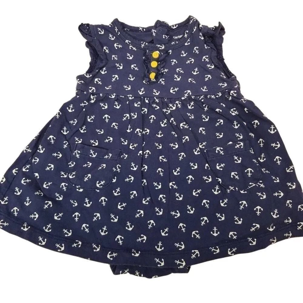 Carter's anchor romper 6 months